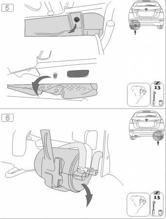 Фаркоп 9010-A Oris на Brilliance V5 2013-2017. Необходима подрезка бампера. Тип шара: A. Нагрузки: 1250/75 кг, масса фаркопа 17,3 кг (без электрики в комплекте) от магазина ФаркопРос